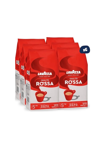 Lavazza Qualita Rossa Çekirdek Kahve 6 x 1 KG