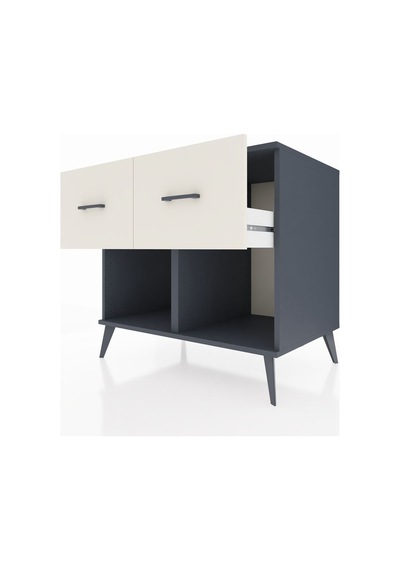 Kronos Şifonyer 2 Çekmeceli 88x59x80 Antrasit-çam/aytaşı Çam/aytaşı Kronos Şifonyer 2 Çekmeceli 88x59x80 Antrasit-çam/aytaşı Çam/aytaşı