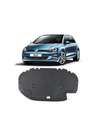 Motor Kaput Keçesi Klipsli 1.kalite-golf7 2013-2020