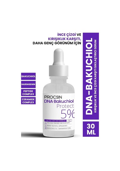 Dna-bakuchiol Kırışıklık Ve İnce Çizgi Karşıtı Sıkılaştırıcı Serum 30 Ml