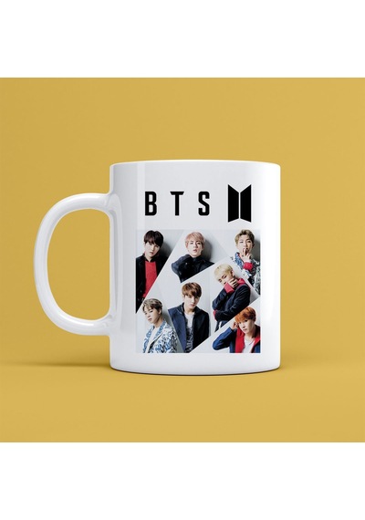 Bts Tasarımlı Kupa Bardak MR-01
