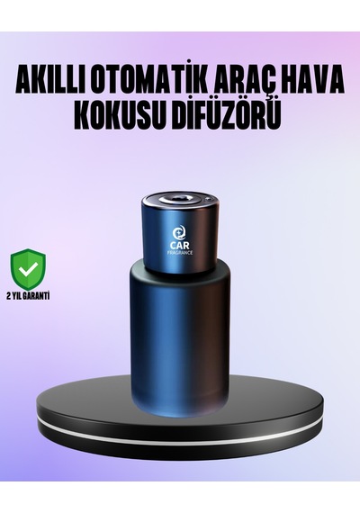 Esanslı Şarjlı Oto Koku Cihazı Bardaklık Uyumlu - Lisinya