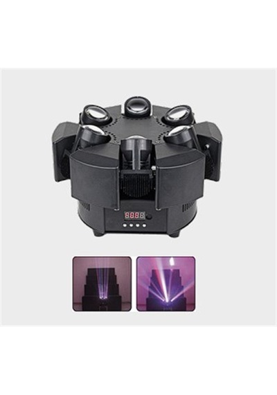 Dj Pro Wr-6 6 Head 6x20 Watt Rgbw 4ın 1 Moving Head Robot Işık