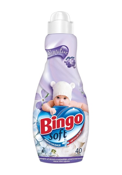 Bingo Soft Konsantre Yumuşatıcı Sensitive 2 x 960 ML