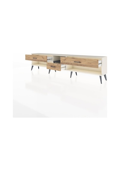 Arges Tv Ünitesi Tek Raflı 3 Çekmeceli 220x30x51 Aytaşı-antrasit/çam Antrasıt/atlas Çam - Aytası Arges Tv Ünitesi Tek Raflı 3 Çekmeceli 220x30x51 Aytaşı-antrasit/çam Antrasıt/atlas Çam - Aytası