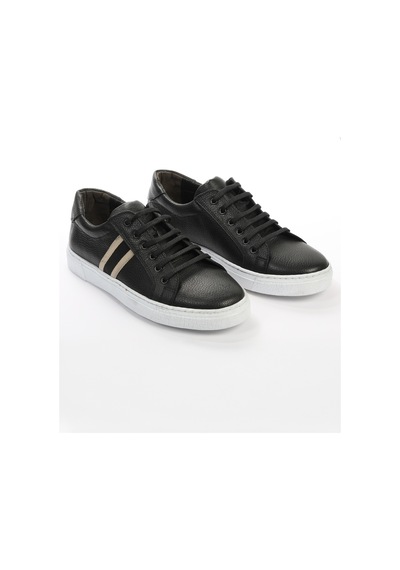 Hakiki Deri Günlük Rahat Erkek Sneaker Ayakkabı Grov8893 001