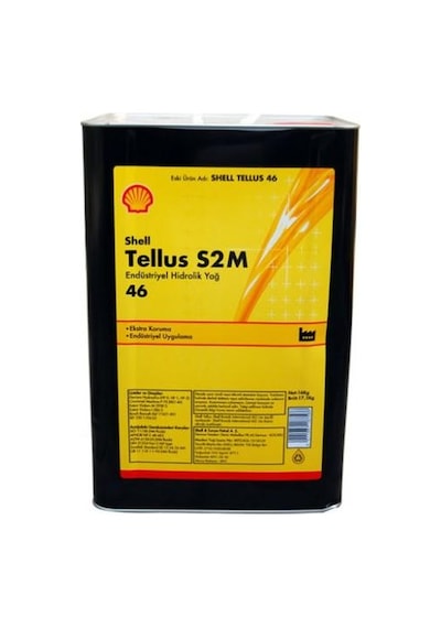Shell Tellus S2 M 46 Teneke Hidrolik Sistem Yağı 16 KG