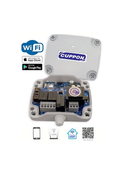 Cuppon Wa-22 Wifi 2.4Ghz Panjur Ve Kepenk Alıcısı