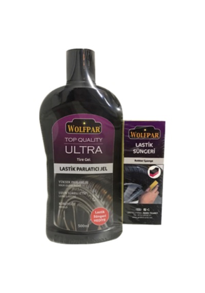 Ultra Lastik Parlatıcı Jel + Lastik Süngeri Hediyeli