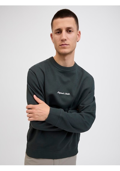 Jack & Jones Jornorrebro Emb Sweat Crew Noos Forest River Forest River