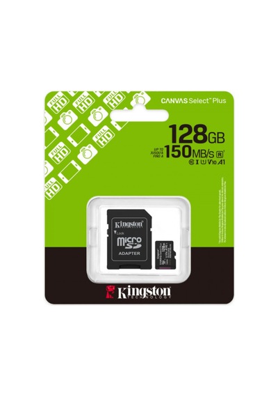 128gb Kıngston Mıcrosd Canvas Plus A1 Sdcs3/128gb