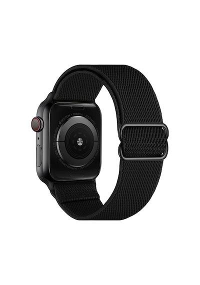 Apple Watch İçin Uyumlu Bilek Kalınlığına Göre Ayarlanabilir Yumuşak Kumaşlı Ve İnce Görünümlü Dayanıklı Sık Dokuma Kumaş Kordon Çok Renkli