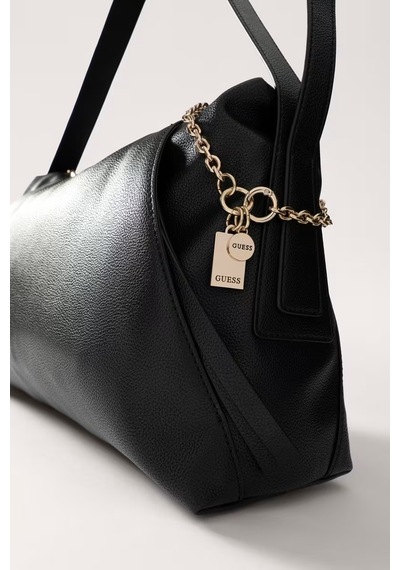 Guess Devon Büyük Boy Kadın Omuz Çantası Hwbg9745180 Siyah