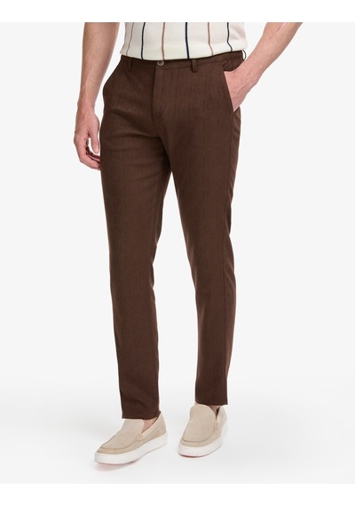 Pierre Cardin Erkek Koyu Kahverengi Pantolon Kanvas-chino 50320822-vr084 Pierre Cardin Erkek Koyu Kahverengi Pantolon Kanvas-chino 50320822-vr084