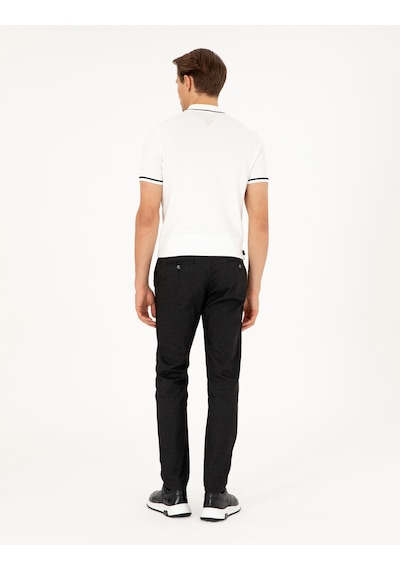 Pierre Cardin Erkek Siyah Pantolon Kanvas-chino 50292346-vr046 Siyah