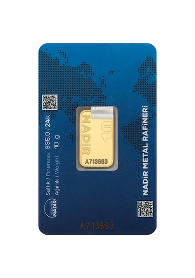 10 Gr 24 Ayar Nadir Gram Altın