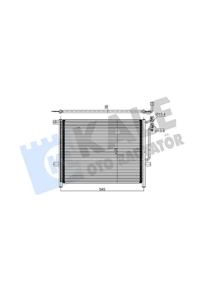 Bmw 316i E46 Klima Radyatoru 1999-2005 Kale 376800