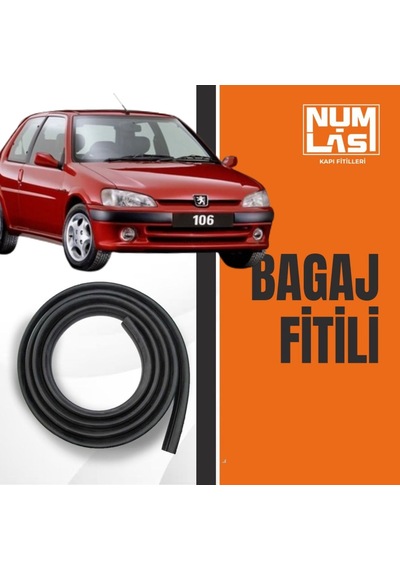 Peugeot 106 Tek Kapı Bagaj Fitili-a Kalite-numlas-nm3756