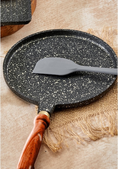 Polochef Gözleme Ve Krep Tavası 22 Cm Siyah