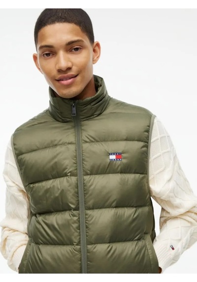 Tommy Hilfiger Erkek Marka Logolu Günlük Kullanıma Uygun Haki Yelek Dm0dm23232 M04