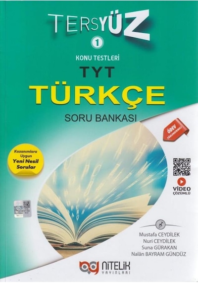 Nitelik Yks Tyt Türkçe Tersyüz Soru Bankası