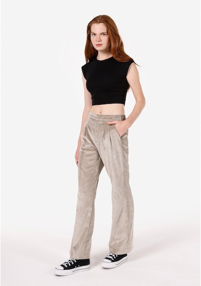 Colin's Colins Regular Fit Yüksel Bel Geniş Paça Kadın Koyu Mavi Pantolon Cl1071180 Q1.v1 Mın Mink
