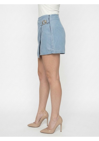 LOFT Regular Fit Kadın Şort Etek Lf2043558 Q1.v1 Denim