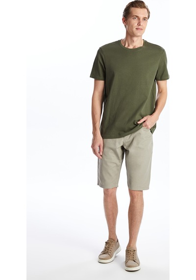 Lcwaıkıkı Classic Bej Slim Fit Erkek Şort