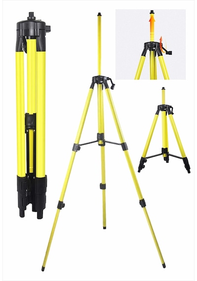 Böhrer Bht 3 Kademe Ayarlanabilir Rofesyonel Lazer Hizalama Uygun Ayaklı Denetim Akipmanı Tripod