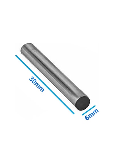Çelik Sensör Başlığı 6x30mm Kılıf Sıcaklık Isı Sensör Kutusu Metal Tüp Boru D818b20 Ntc Lm35 Pt100