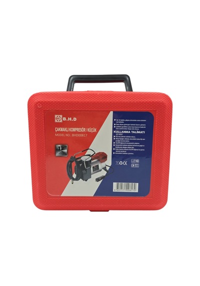 Fixonic B.h.d Bhd00817 12v Saatli Çakmaklık Girişli Kompresör Çantalı