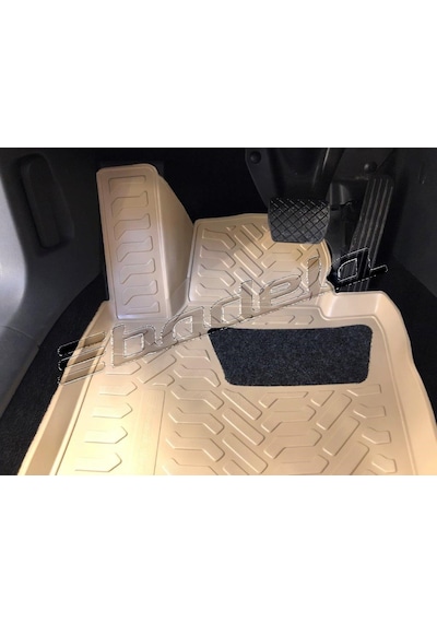 Vw Passat Cc 2009-2010 3d Kauçuk Bej Havuzlu Paspas İthal