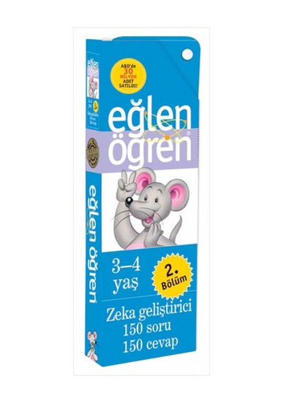 Eğlen Öğren 3-4 Yaş (2. Bölüm)- Dstil Tasarım