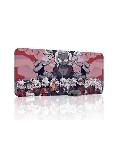 Helltaker Kaymaz Dikişli Kauçuk Oyuncu Mousepad V1 - 90x40 Xxl Gaming Mouse Pad Fare Altlığı