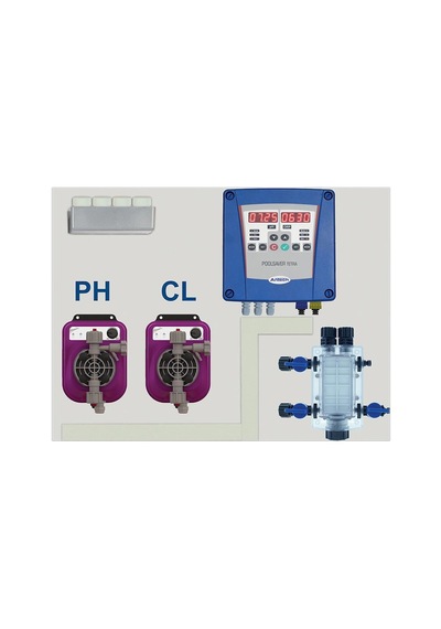 Sistem 03 E Ph & Orp Ölçümlü Nano Pompalı Havuz Kontrol Sistemi
