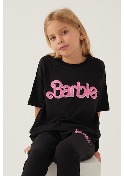 Barbie Short Siyah Kız Çocuk T-shirt 5274-42844 Siyah Barbie Short Siyah Kız Çocuk T-shirt 5274-42844 Siyah