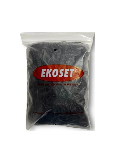 Siyah Paket Lastiği 70mm 3000 Adet