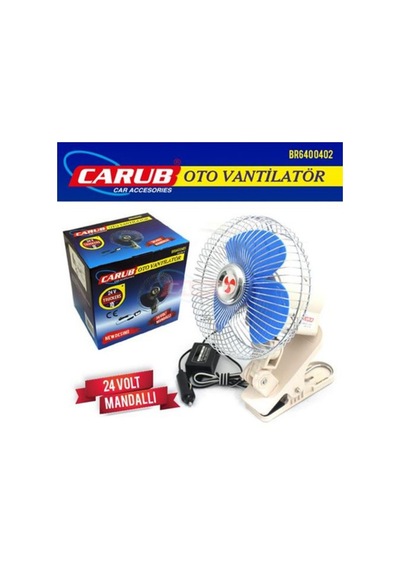 Carub 24V Mandallı 10" Br6400402 Vantilatör 1 Adet