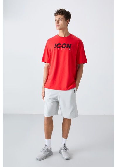 Tommy Life Fiesta Pamuklu Kalın Yumuşak Dokulu Oversize Fit Baskılı Erkek T-shirt - 88331 Kirmizi Tommy Life Fiesta Pamuklu Kalın Yumuşak Dokulu Oversize Fit Baskılı Erkek T-shirt - 88331 Kirmizi