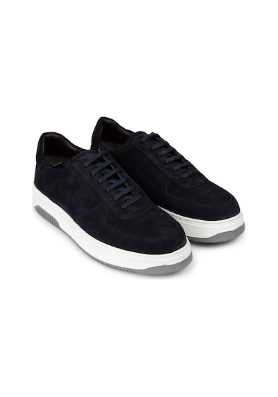 Deery Hakiki Süet Mavi Erkek Sneaker Ayakkabı - 01965mmvıe04 Mavi