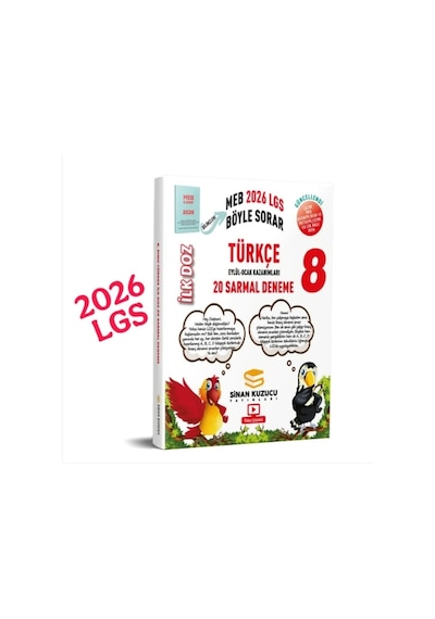 Sinan Kuzucu 8. Sınıf İlk Doz Sarmal Branş Denemeleri Türkçe