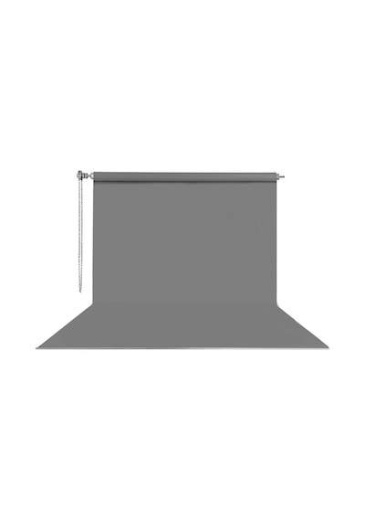 Hs Stüdyo Teknik 270x580cm Gri Fon Perde Seti
