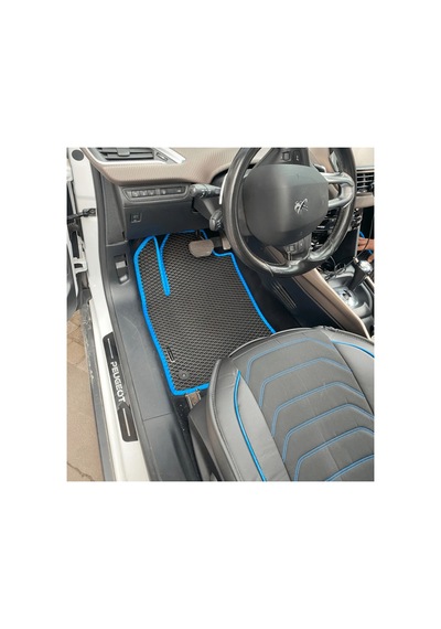 Peugeot 2008 2013-2019 Premium Eva Akıllı Oto Paspas Siyah