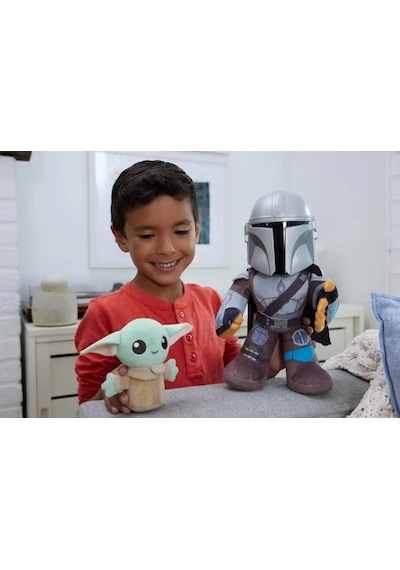 Star Wars Mandalorian Sesli Pelüş Figür HNT52