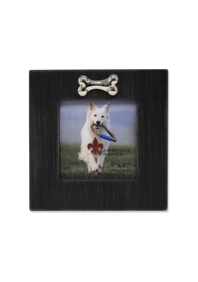 Köpek Kemikli Çerçeve 10x10 Cm Siyah