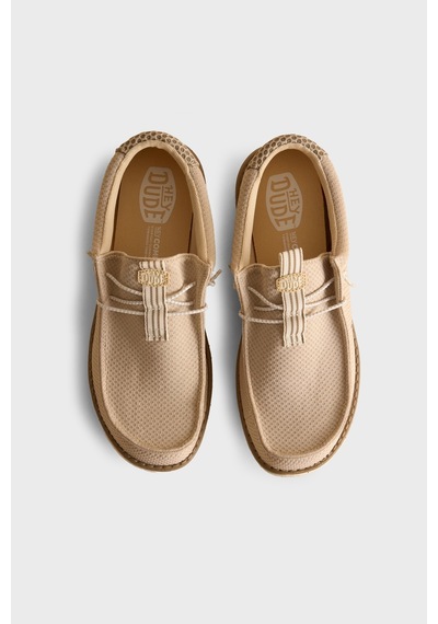Hey Dude Wally Mesh Neutrals Loafer Ayakkabı Erkek Ayakkabı 45301-0qf Bej