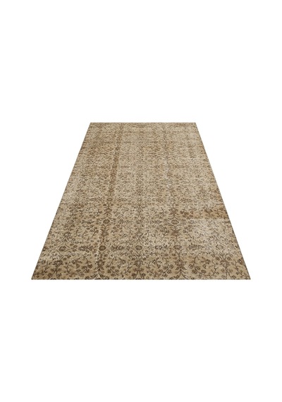 Eşsiz Anadolu Vintage Eskitme El Dokuma Halı 136 X 240 Cm 9859