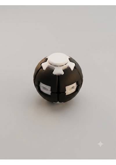 Baghes Basmalı Dönen Stres Topu Spinner Ball
