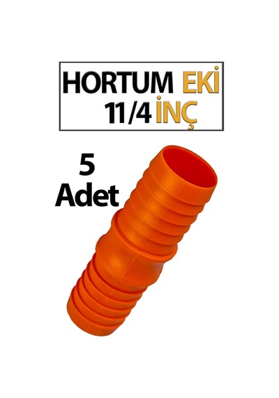 11/4'lük Hortum Eki 5 Adet