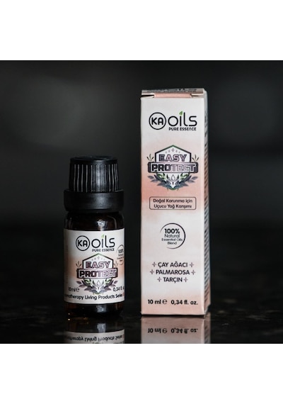 Tr Easy Protect Uçucu Yağ Karışımı 10 Ml Tarçın, Karanfil Ve Okaliptüs Notalı Sıcak Ve Dengeli Aromaterap Diğer
